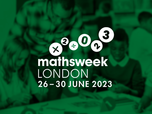 The Maths Week London 2023 logo
